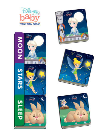 Disney Baby: Moon, Stars, Sleep Board Book by Disney Books