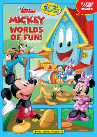 Mickey Mouse Funhouse: Worlds of Fun! Paperback by Disney Books