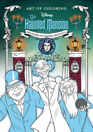 Art of Coloring: The Haunted Mansion Paperback by Disney Books