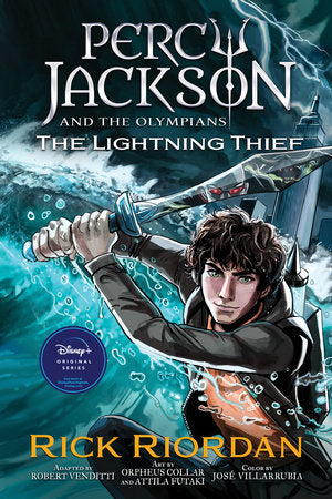Percy Jackson and the Olympians: The Lightning Thief The Graphic Novel (paperback) Paperback by Rick Riordan