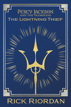Percy Jackson and the Olympians The Lightning Thief Deluxe Collector's Edition Hardcover by Rick Riordan