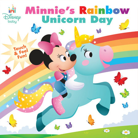 Disney Baby: Minnie's Rainbow Unicorn Day Board Book by Nancy Parent