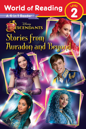 World of Reading: Descendants 4-in-1 Reader: Stories from Auradon and Beyond Paperback by Steve Behling