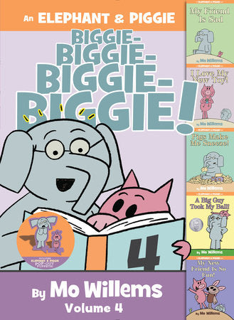 An Elephant & Piggie Biggie! Volume 4 Hardcover by Mo Willems