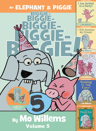 An Elephant & Piggie Biggie! Volume 5 Hardcover by Mo Willems