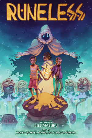 Runeless Paperback by Bill Masuku; art by Daniel Quartey, Mario Cau & Barlo Moreira