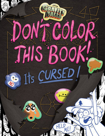 Gravity Falls: Don't Color This Book! Paperback by Emmy Cicierega