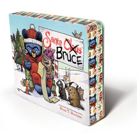 Santa Bruce: A Perfect Gift for the Holidays! Board Book by Ryan Higgins