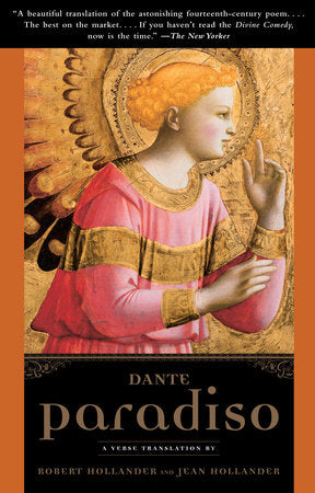 Paradiso Paperback by Dante Alighieri A Verse Translation by Robert Hollander and Jean Hollander
