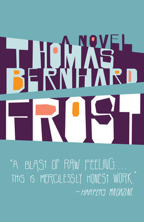 Frost Paperback by Thomas Bernhard