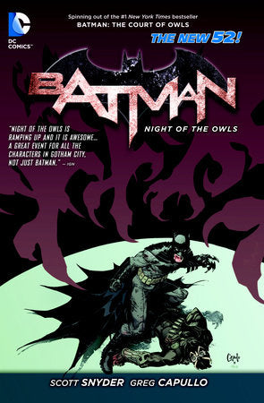 Batman: Night of the Owls (The New 52) Paperback by Scott Snyder