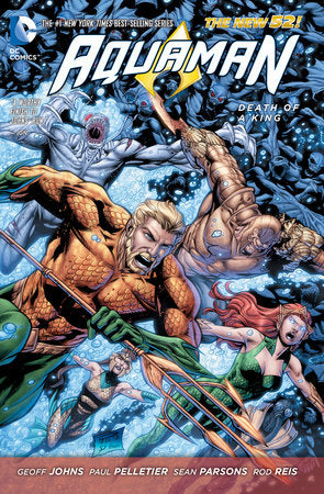 Aquaman Vol. 4: Death of a King (The New 52) Paperback by Geoff Johns