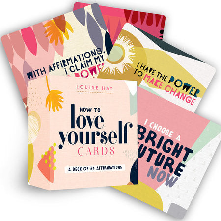 How to Love Yourself Cards Merchandise by Louise Hay
