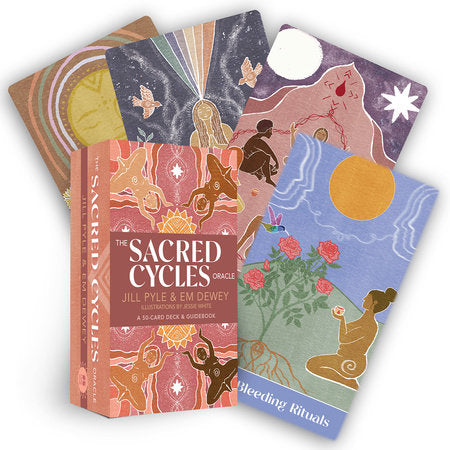 The Sacred Cycles Oracle Merchandise by Jill Pyle and Em Dewey