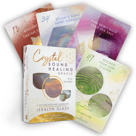 Crystal Sound Healing Oracle Merchandise by Jeralyn Glass
