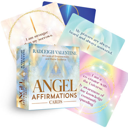 Angel Affirmations Cards Merchandise by Radleigh Valentine
