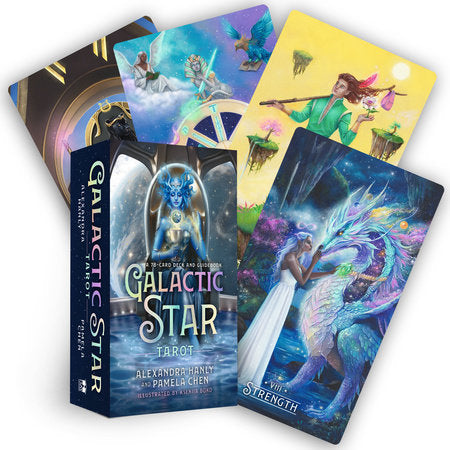 Galactic Star Tarot Merchandise by Alexandra Hanly and Pamela Chen