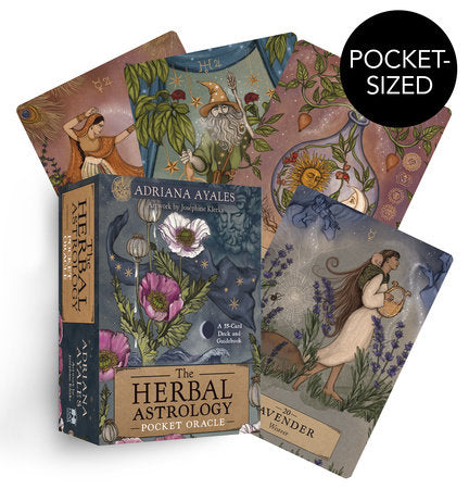 The Herbal Astrology Pocket Oracle Merchandise by Adriana Ayales