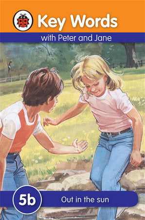 Key Words with Peter and Jane #5 Out in the Sun Series B Hardcover by Ladybird