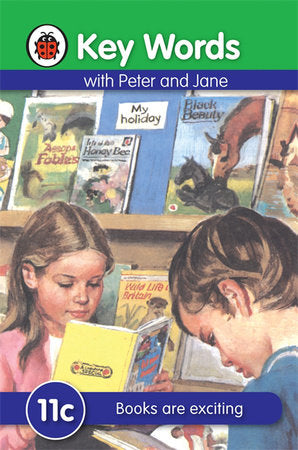 Key Words with Peter and Jane #11 Books Are Exciting Series C Hardcover by Ladybird