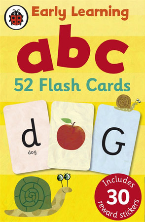 Early Learning Abc 52 Flash Cards Merchandise by Ladybird