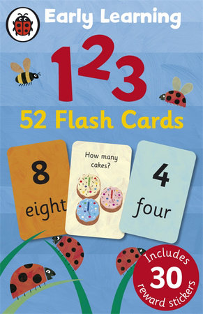 Early Learning 123 52 Flash Cards Merchandise by Ladybird