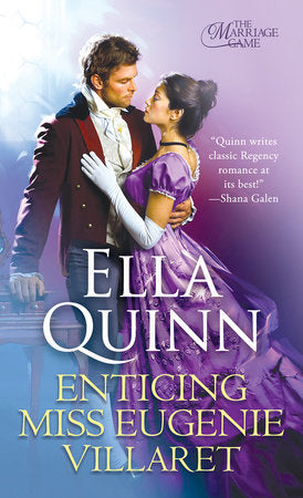 Enticing Miss Eugenie Villaret Paperback by Ella Quinn