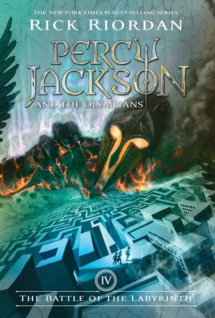 Percy Jackson and the Olympians, Book Four: Battle of the Labyrinth, The-Percy Jackson and the Olympians, Book Four Hardcover by Rick Riordan