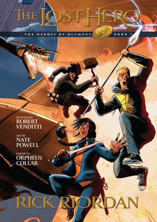 Heroes of Olympus, Book One: Lost Hero: The Graphic Novel, The-Heroes of Olympus, Book One Paperback by Rick Riordan