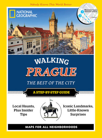 National Geographic Walking Prague Paperback by Will Tizard