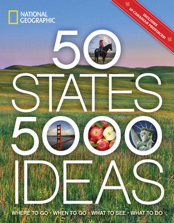 50 States, 5,000 Ideas Paperback by National Geographic
