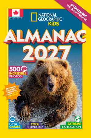 National Geographic Kids Almanac 2027 (Canadian Edition) Paperback by National Geographic Kids