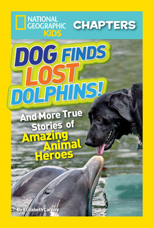 National Geographic Kids Chapters: Dog Finds Lost Dolphins! Paperback by Elizabeth Carney