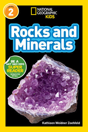 Rocks and Minerals (National Geographic Kids Readers, Level 2) Paperback by Kathleen Weidner Zoehfeld