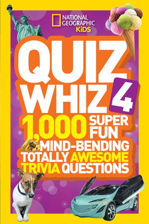 National Geographic Kids Quiz Whiz 4 Paperback by National Geographic Kids