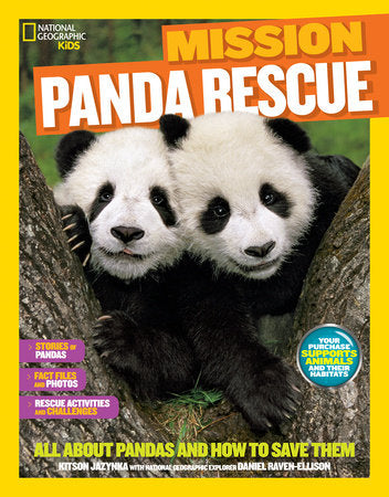 National Geographic Kids Mission: Panda Rescue Hardcover by Kitson Jazynka