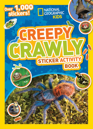 National Geographic Kids Creepy Crawly Sticker Activity Book Paperback by National Geographic Kids