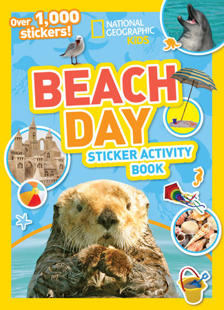 National Geographic Kids Beach Day Sticker Activity Book Paperback by National Geographic Kids