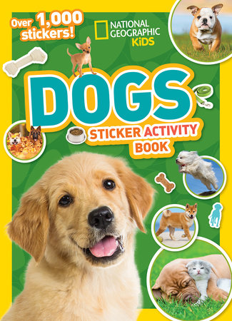 National Geographic Kids Dogs Sticker Activity Book Paperback by National Geographic Kids