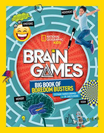Brain Games: Big Book of Boredom Busters Paperback by Stephanie Warren Drimmer