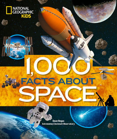 1,000 Facts About Space HC by Dean Regas