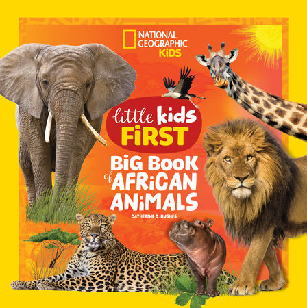 National Geographic Little Kids First Big Book of African Animals Hardcover by Catherine D. Hughes