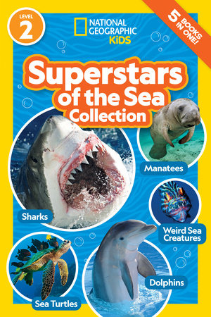Superstars of the Sea Collection (National Geographic Kids Readers, Level 2) Paperback by National Geographic Kids