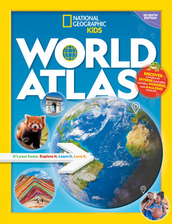 National Geographic Kids World Atlas, 7th Edition Paperback by National Geographic Kids