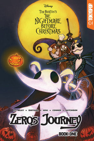 Disney Manga: Tim Burton's The Nightmare Before Christmas - Zero's Journey, Book 1 Paperback by D.J. Milky