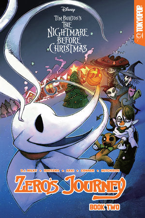 Disney Manga: Tim Burton's The Nightmare Before Christmas - Zero's Journey, Book 2 Paperback by D.J. Milky
