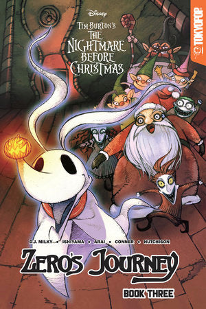 Disney Manga: Tim Burton's The Nightmare Before Christmas - Zero's Journey, Book 3 Paperback by D.J. Milky