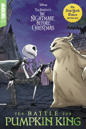 Disney Manga: Tim Burton's The Nightmare Before Christmas - The Battle for Pumpkin King Paperback by Deborah Allo