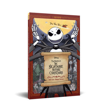 Disney Manga: Tim Burton's The Nightmare Before Christmas (Full-Color Manga Edition) Paperback by Jun Asuka