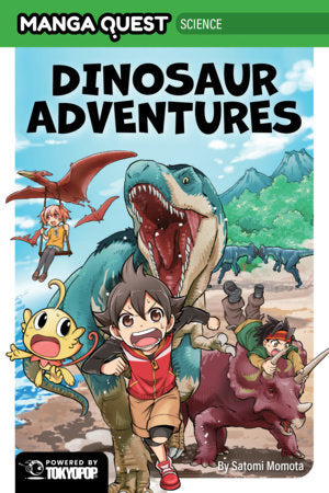Manga Quest Science: Dinosaur Adventures Paperback by momota
